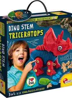 Experimentele micului geniu - Set STEM Triceratops