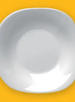 Farfurie adanca opal Bormioli Parma 23 cm