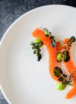 Farfurie intinsa alba portelan Bonna Iris White 25 cm