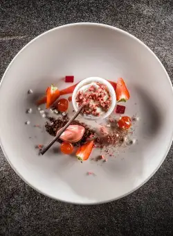 Farfurie intinsa portelan alba Bonna Gourmet 30 cm