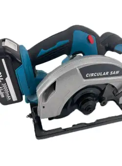 Fierastrau circular de mana, brushless, fara fir, 7 inch, 165 mm, 18V, cu 2 acumulatori, 30000mah, 288Vf