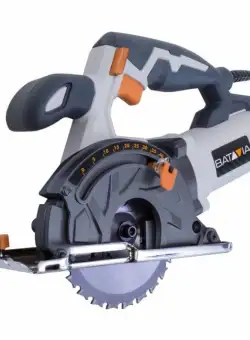 Fierastrau circular de mana THOR 1000 W cu 3 sine de ghidaj Batavia 7062432, 1000 W, 5300 rpm