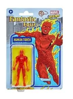 Figurina Human Torch Marvel Legends Recollect