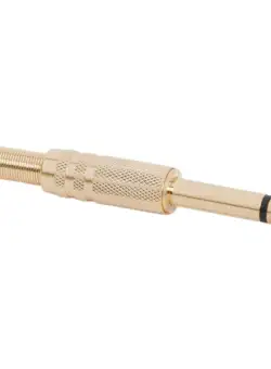 Fisa JACKplacat cu aurmono , 6,3 mm, set 5 buc.