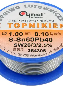 Fludor VOREL staniu si plumb Sn60Pb40