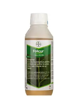 Folicur Solo 250EW 1L fungicid sistemic Bayer (vita de vie, mar, samburoase, rapita de toamna)