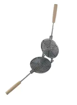 Forma de aluminiu pentru gofre, 6 jumatati