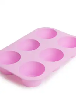 Forma de copt din silicon - 6 cupe