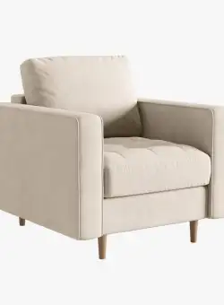 Fotoliu Gobi catifea L80 cm