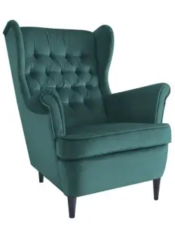 Fotoliu Harry velvet verde Blu78
