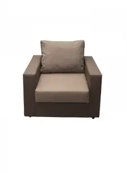 Fotoliu NERO extensibil, IP maro inchis + maro deschis, 93x90x80 cm