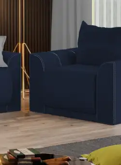 Fotoliu Nova Albastru