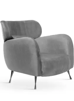 Fotoliu tapitat Bueno H84 cm