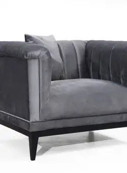 Fotoliu Trendy gri inchis