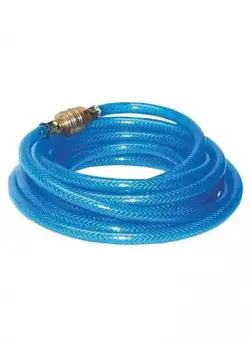 Furtun aer comprimat din PVC cu insertie textila Gude 41406, 10 m, 9 mm