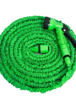 Furtun Extensibil MRG M-479, 60 m, Pistol cu 7 pozitii inclus, Verde C480
