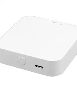Gateway Hub Techstar® WG, ZigBee 3.0, Wireless, Pentru Echipamente Smart WiFi, Aplicatie Tuya, Smart Home, Compatibil iOS, Android