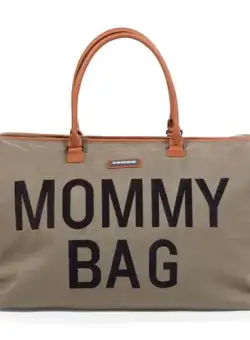 Geanta de infasat Childhome Mommy Bag Kaki