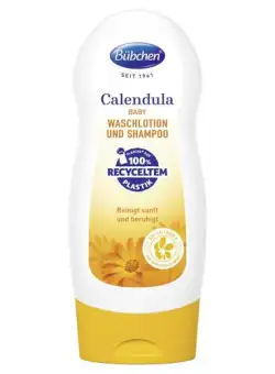 Gel de dus si sampon cu galbenele Bubchen Calendula 230 ml