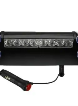 Girofar auto rosu-albastru, alimentare 12V