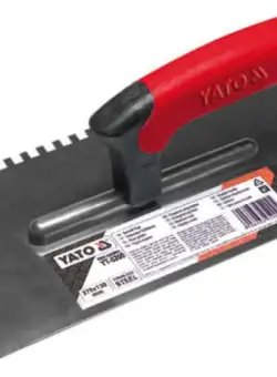 Gletiera cu dinti YATO, inox, 270X130mm