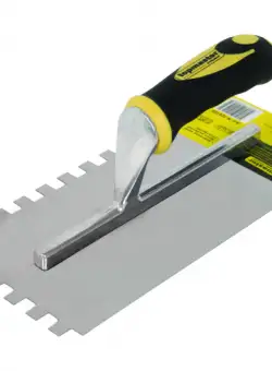 Gletiera maner plastic 280x130mm cu dinti 10x10TMP Top Master Pro