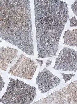 Gratar Gradina Mic - Placat cu piatra poligonala Homa