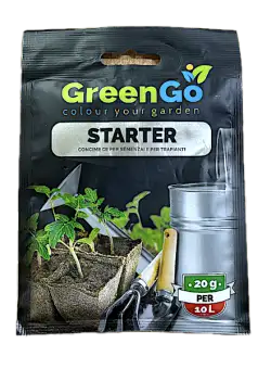 GreenGo Start ingrasamant pentru rasaduri, 20 gr pentru 10 L apa