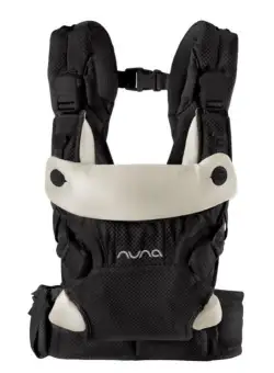 Ham Nuna LUUN Caviar, 0-3 ani, 3.5-16 kg (Negru/Alb)