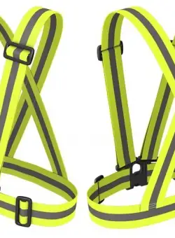 Ham Reflectorizante,Verde Neon, pentru Bicicleta,Scuter,Politie,Jogging