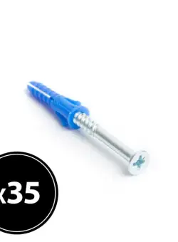 HANDY - Diblu + surub - 6 x 30 mm - 35 buc. pachet