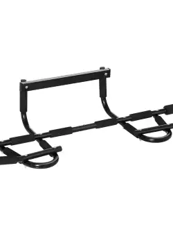 HOMCOM Bară de Tracțiune cu Mânere Ergonomice pentru Antrenament la Domiciliu, 105x45x22 cm | Aosom Romania