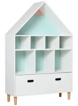 HOMCOM, dulap casuta, certificare netoxica, 82x30x126 cm | Aosom Ro