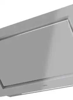 Hota Teka DLV 98660 SM 90cm design vertical 3 trepte + turbo max 614m3/h Steam Grey