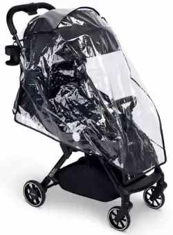 Husa de ploaie carucior Leclerc Baby, 60cm (Transparent)