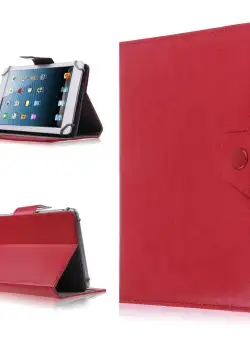 Husa Tableta 7 Inch Model X , Rosu , Tip Mapa C87