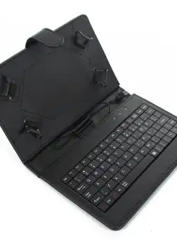 Husa Tableta 8 Inch Cu Tastatura Micro Usb Model X , Negru C7