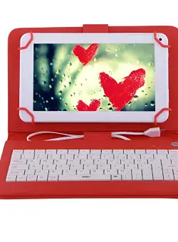 Husa Tastatura MRG M790, 9.7 Inch, TypeC, Rosu C790