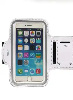 Husa telefon MRG M592, Pentru brat, 4.7 inch, Alb C593