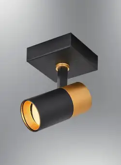 Iluminat decorativ LED L1622 Decorative Led Lighting, Negru, 10x17x10 cm