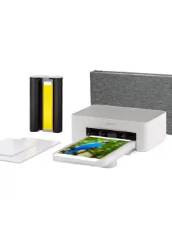 Imprimanta Xiaomi Instant Photo Printer 1S Set, 10 coli hartie foto 6 inchi, 10 coli hartie foto de 3 inchi