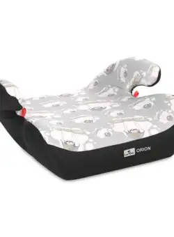 Inaltator auto Lorelli Orion, compact, 22-36 Kg, husa detasabila, cotiere, Grey Flying