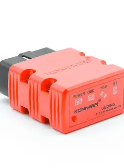 Instrument de scanare si diagnosticare auto, KONNWEI KW902, Mini ELM327, Bluetooth 5.0, OBD2, Compatibil Cu Android si Windows PC, Orange