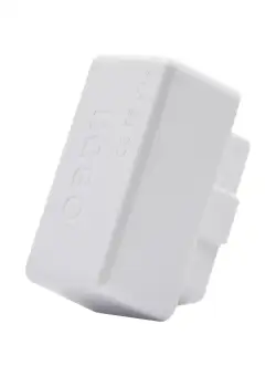 Interfata Diagnoza Auto Techstar® ELM327 Mini, Alb, OBD2, Bluetooth 4.0, ELM327, Compatibil Android