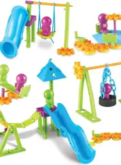 Joc de logica Learning Resources Set STEM - Parcul de distractii