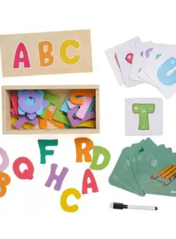 Joc De Potrivire Cu Litere, 54 De Piese