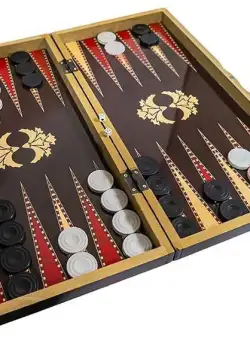 Joc de table din lemn 48 x 24 x 6 cm