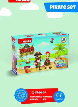 Joc magnetic cu pirati 