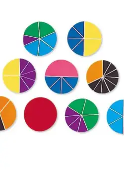 Joc matematic Learning Resources Geometria fractiilor - Cercuri