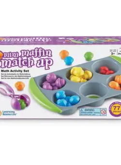 Joc matematic Mini briose Learning Resources, 76 piese, 3 - 6 ani